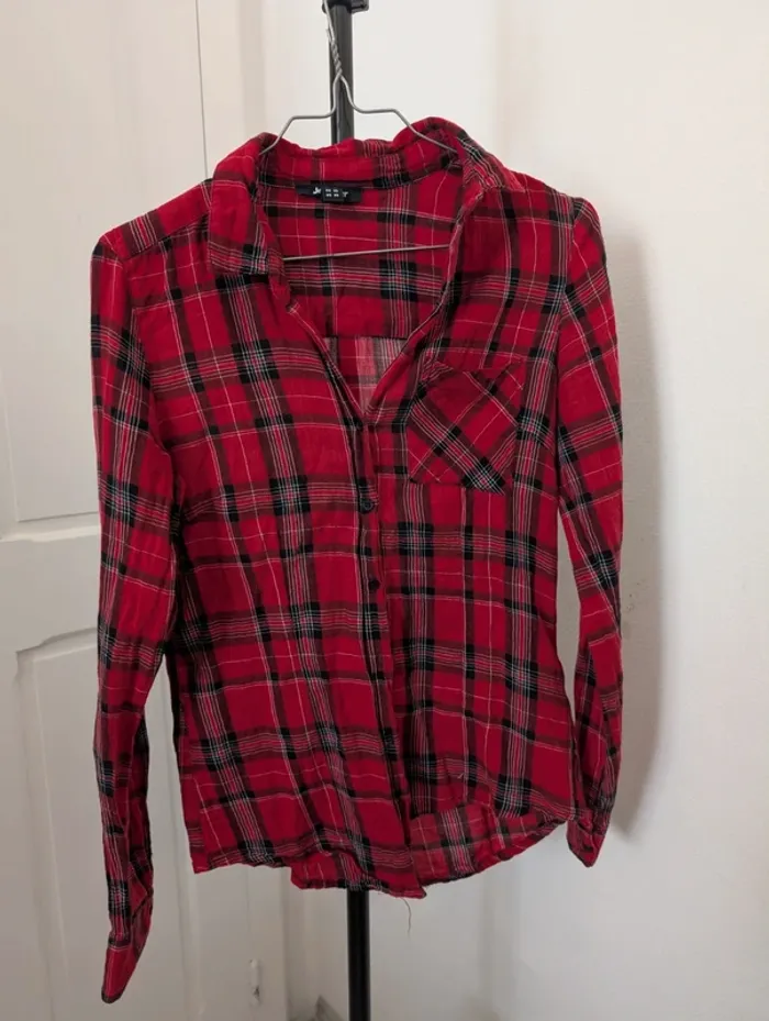 Chemise carreaux T.XS - photo numéro 2