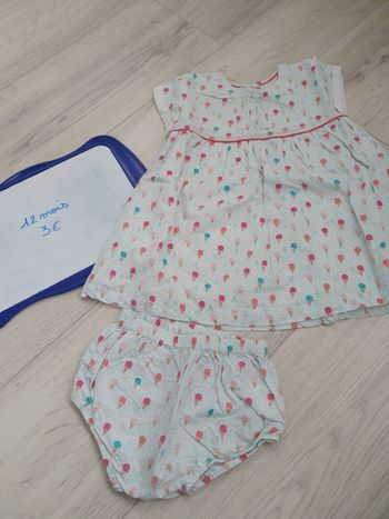 Robe du pareil au même 12 mois