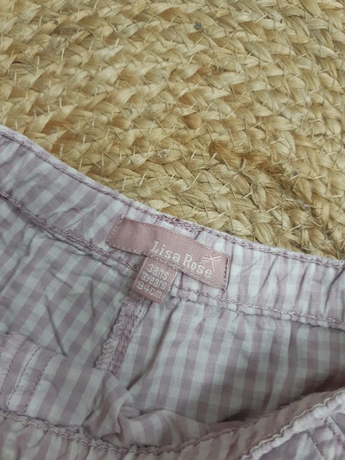 Short bloomer à carreaux Lisa Rose 3 ans - photo numéro 4