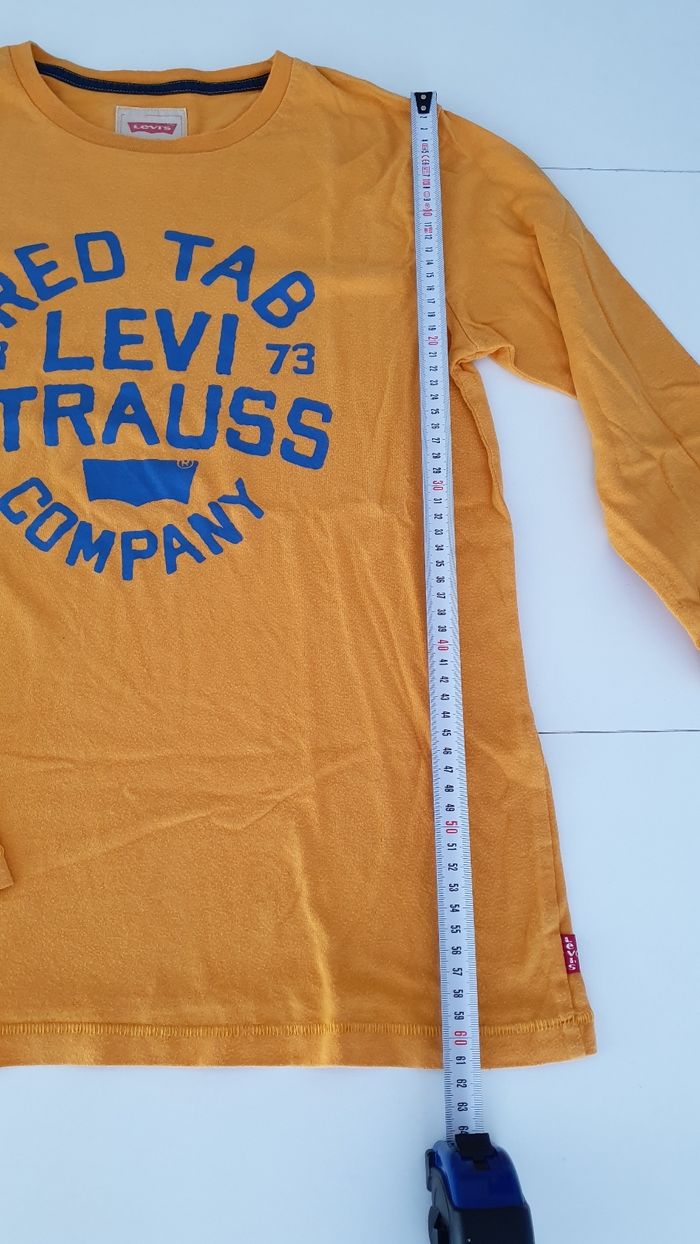 T shirt Levi's jaune en 14 ans - photo numéro 4