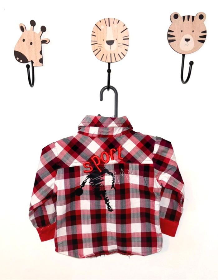 Chemise manches longues taille 3 mois - photo numéro 2