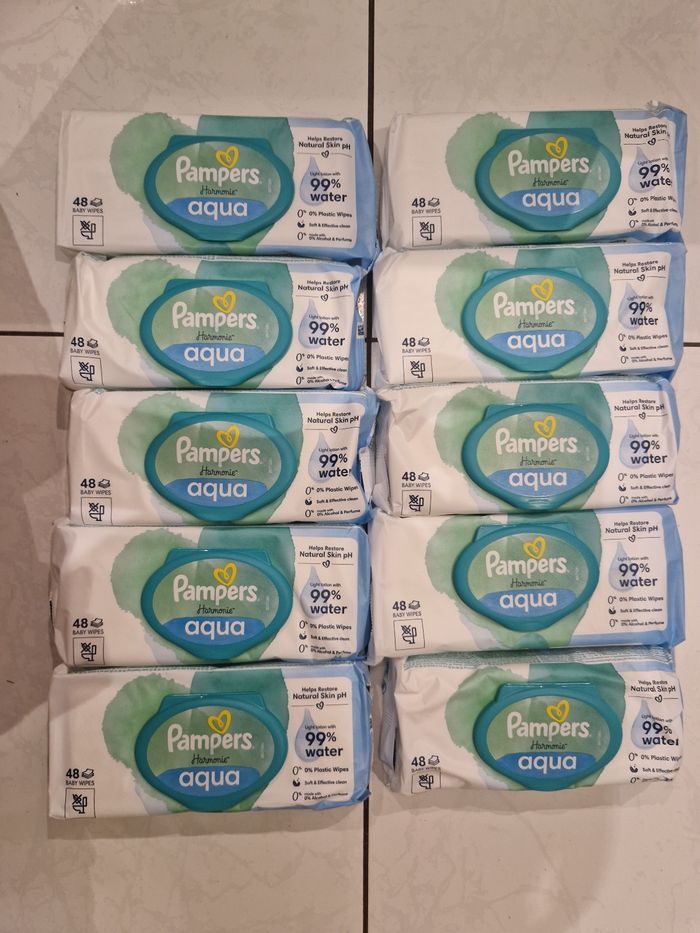 Pampers  lingettes