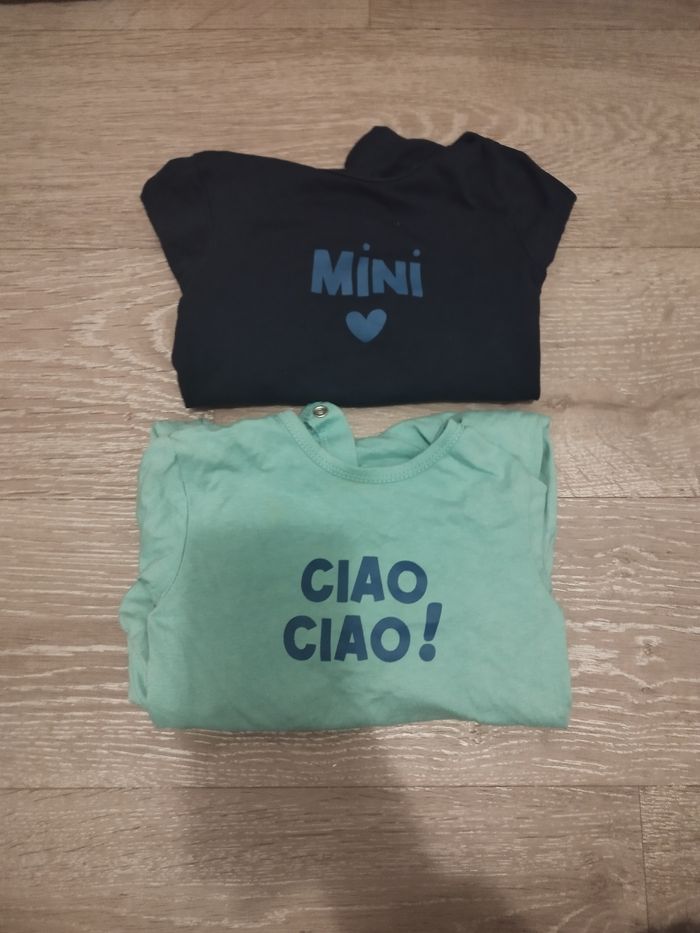 Lots de 2 pyjamas - 9 mois