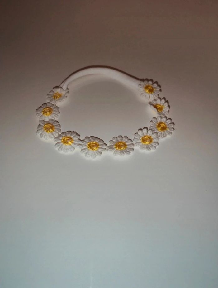 Couronne fleur cheveux