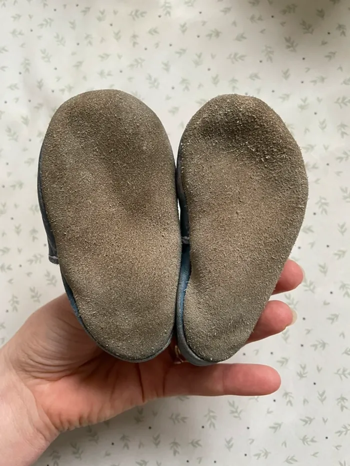 Chaussons cuir Robeez 0/6 mois - photo numéro 2