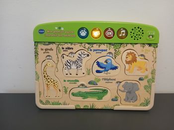Mon premier puzzle interactif des animaux - pour bébé vtech