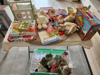 Gros lot jeux et livres