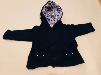 Gilet chaud fille 18 mois DPAM