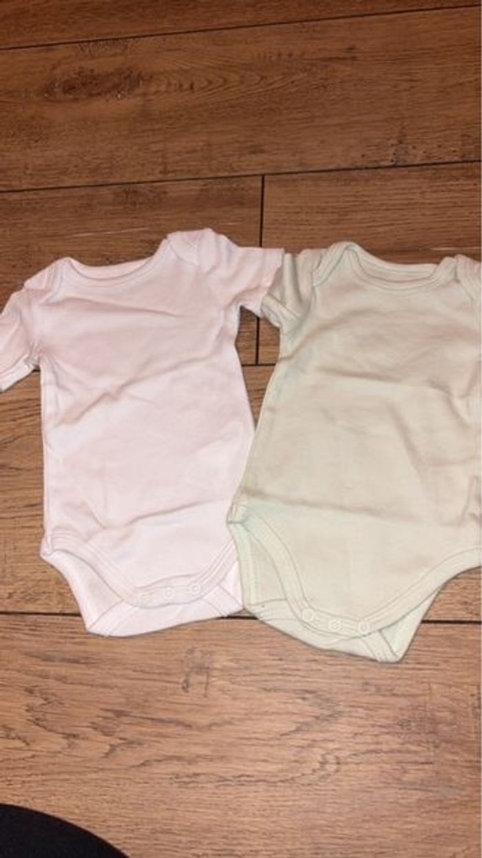 Lot 2 body manche courte