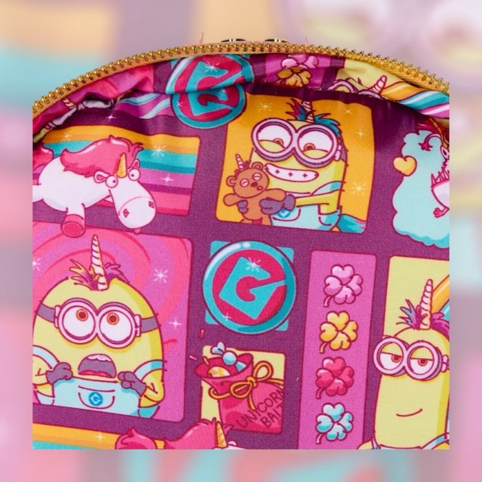 Minions Fluffy Unicorn - Mini Sac à Dos LoungeFly - photo numéro 5