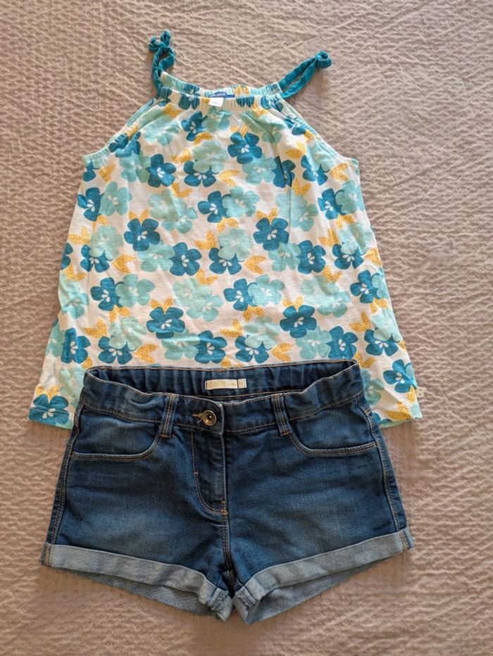 Short et débardeur