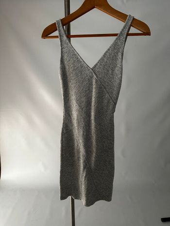 Robe bershka xs gris chine