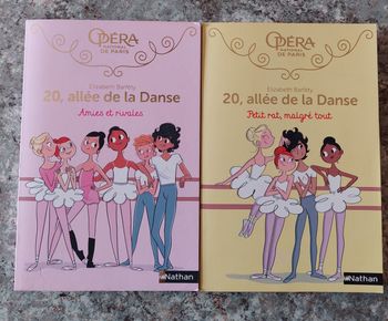 Lot de deux livres : 20, allée de la danse