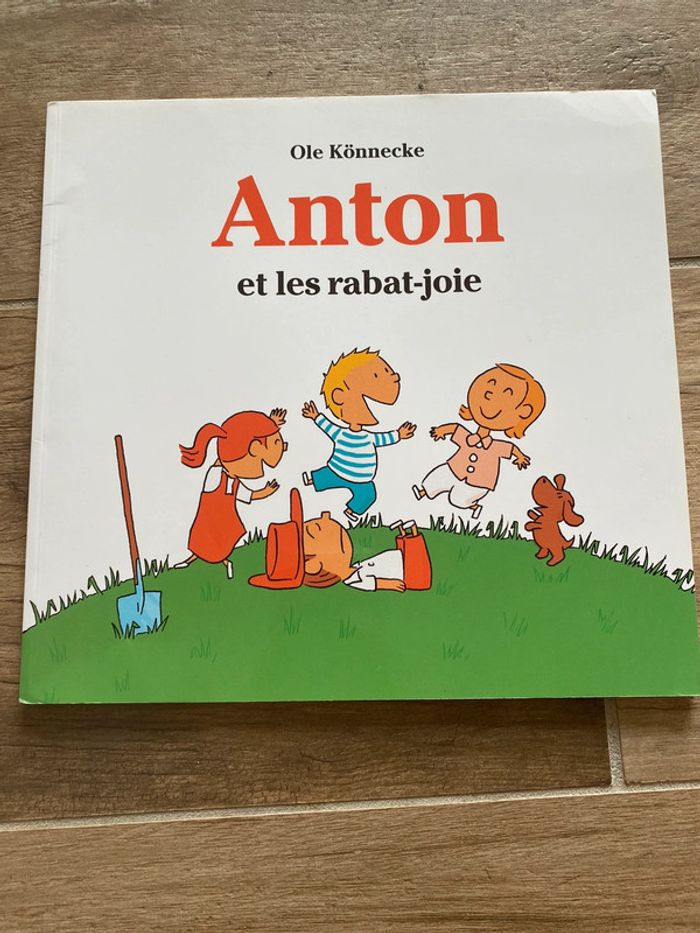 Livre Anton et les rabat-joie olé könnecke