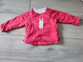 Veste doublée obaidi 3 mois lapin