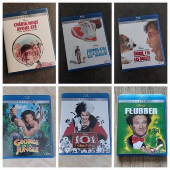 Divers blu-ray films disney 