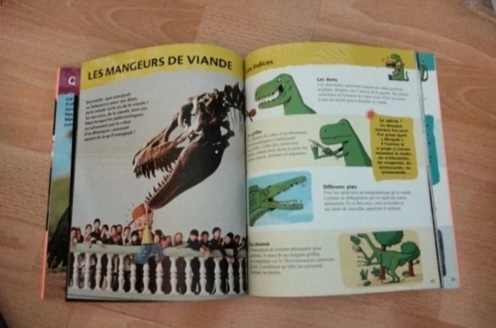 Livre Les dinosaures 6 ans et+ - photo numéro 4