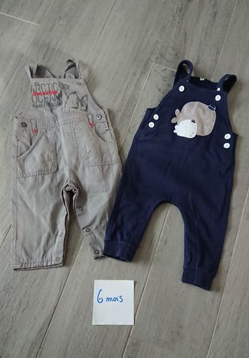 Ensemble de 2 Salopette
6 mois