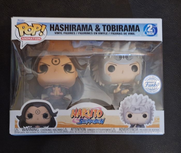 Pop Naruto Hashirama et Tobirama