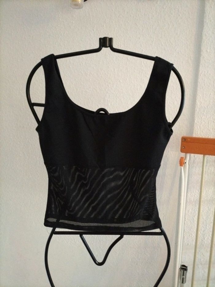 Top bi matière tanais
