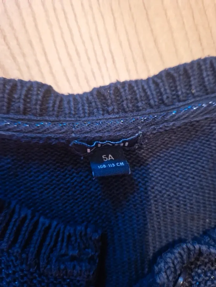 Gilet bleu marine - photo numéro 4