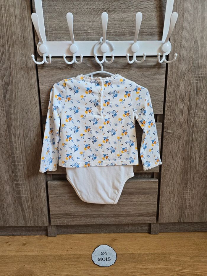 Vêtement Bébé Fille - Robe chasuble + Body - Sergent Major - 24 mois 86 cm - photo numéro 7