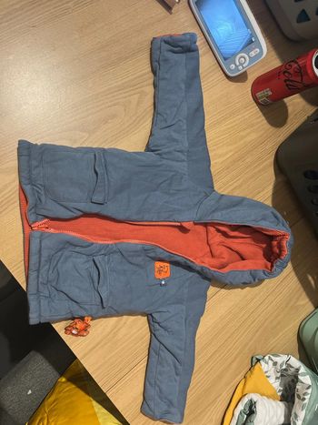 Veste sigikid réversible 6 mois