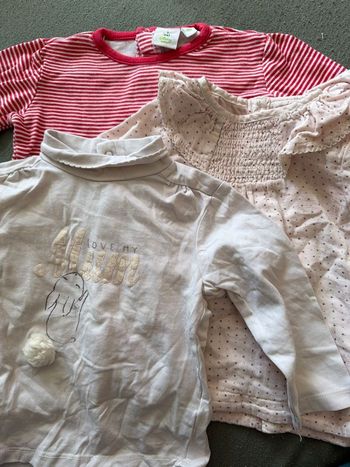 Lot tshirts manches longues 