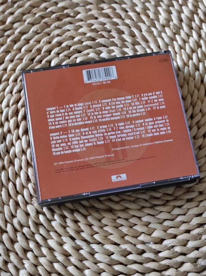 CD album x2 Eddy Mitchell - photo numéro 2