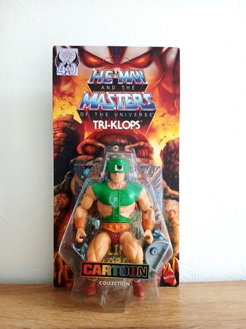 Figurine Tri Klops Cartoon Masters of the Universe Origins 14 cm Mattel NEUF