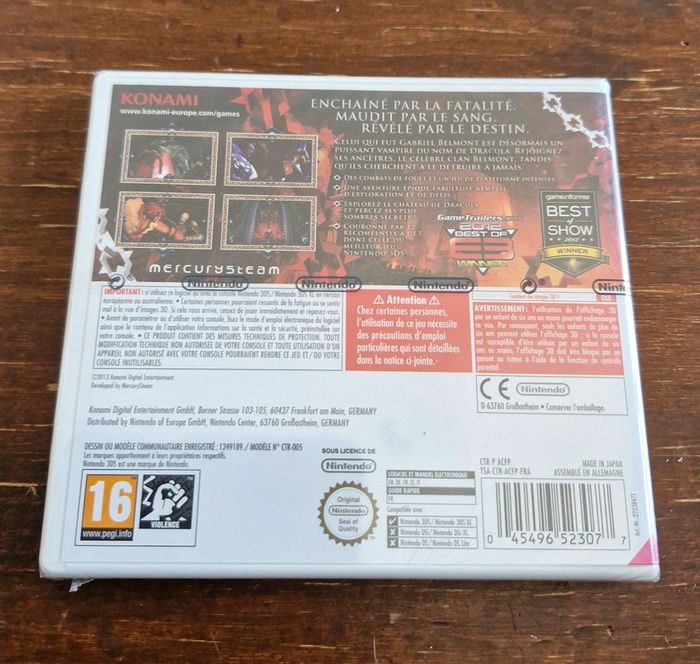 Castlevania Lords of Shadow Mirror of Fate Nintendo 3DS (Neuf) - photo numéro 3