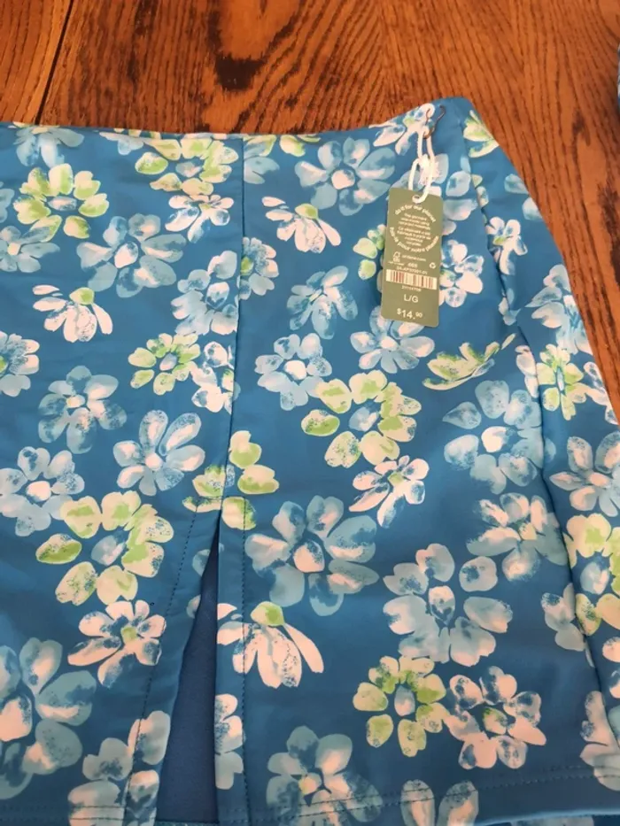 Jupe plage fleuries Ardene Collective taille L - photo numéro 3