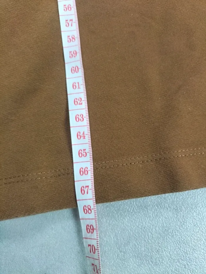 T-shirt Zara homme marron – Taille M - photo numéro 7