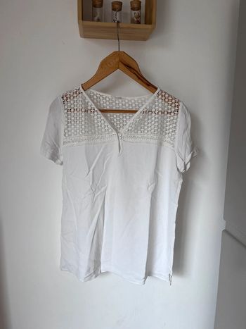 T-shirt blanc Promod