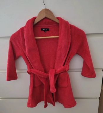 Peignoir polaire enfant 3/4 ans