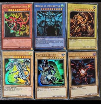 Lot de 6 cartes promo LC01 ultra rare dieux égyptiens 