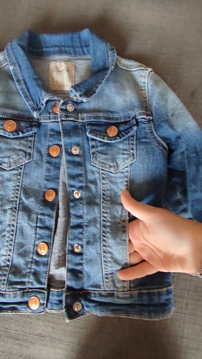 Veste en jean denim fille Primark - photo numéro 6