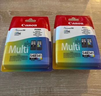 Cartouche d’encre canon 540 541 neuf