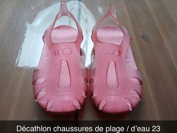 Chaussures d’eau décathlon 23