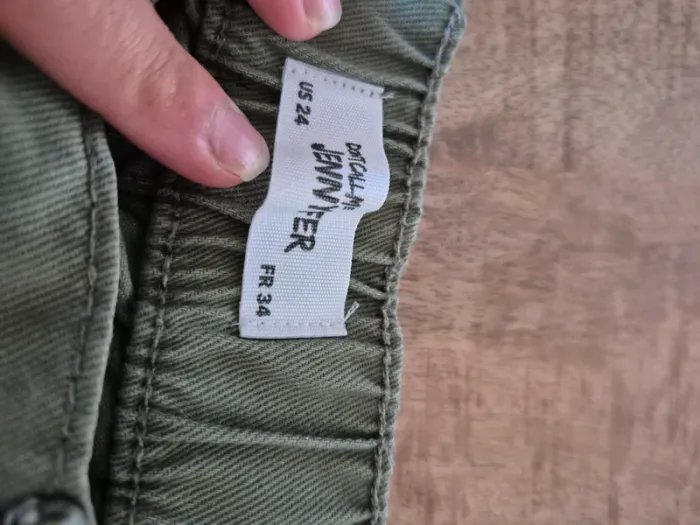 Pantalon cargo kaki - photo numéro 2