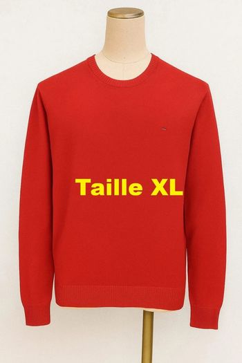 Pull rouge Daniel Hechter Taille XL