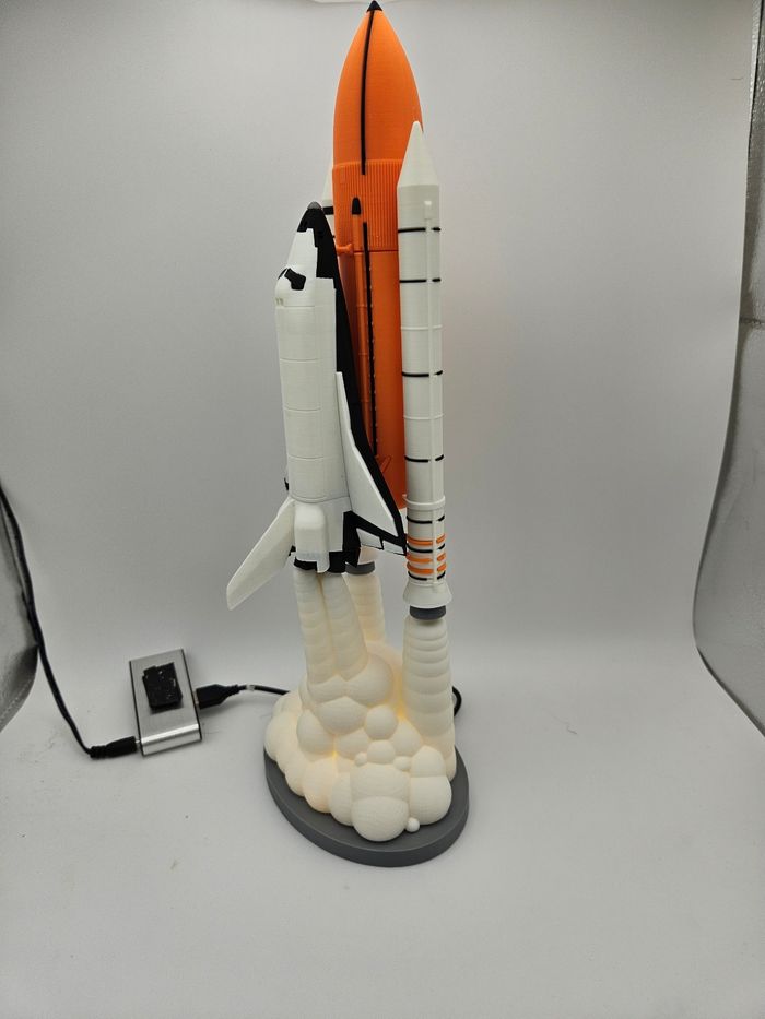 Lampe lumineuse nasa navette columba - photo numéro 4