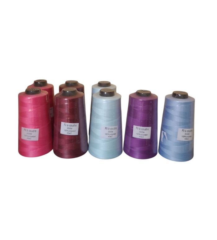 Lot de 27 bobines de fil à coudre - photo numéro 2