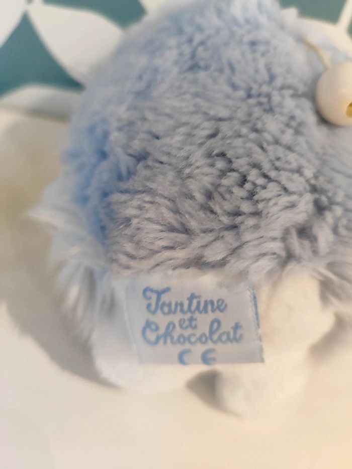 Peluche hérisson musicale tartine et chocolat - photo numéro 4