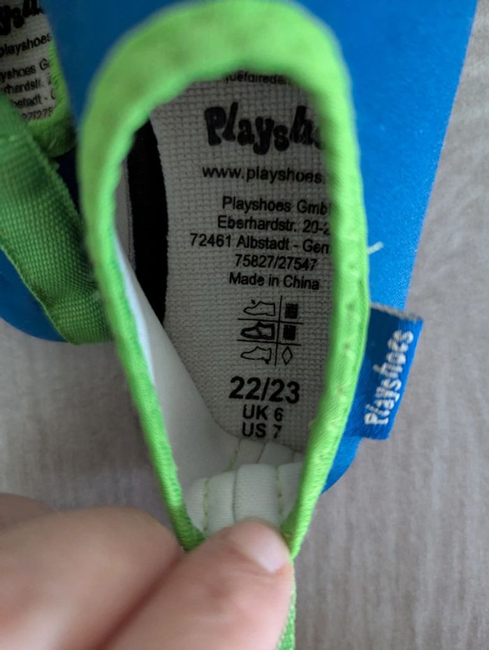 Chaussons Playshoes 22-23 - photo numéro 3