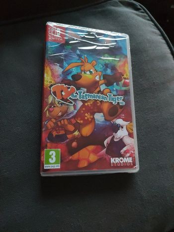 Ty le tigre de Tasmanie nintendo switch
