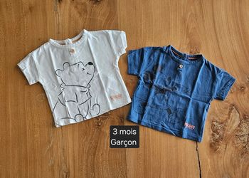 Lot de tee-shirts manches courtes bébé garçon