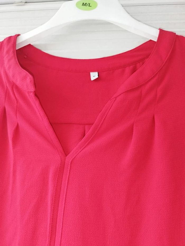 Tunique rouge - plus collection - taille 42 - photo numéro 4