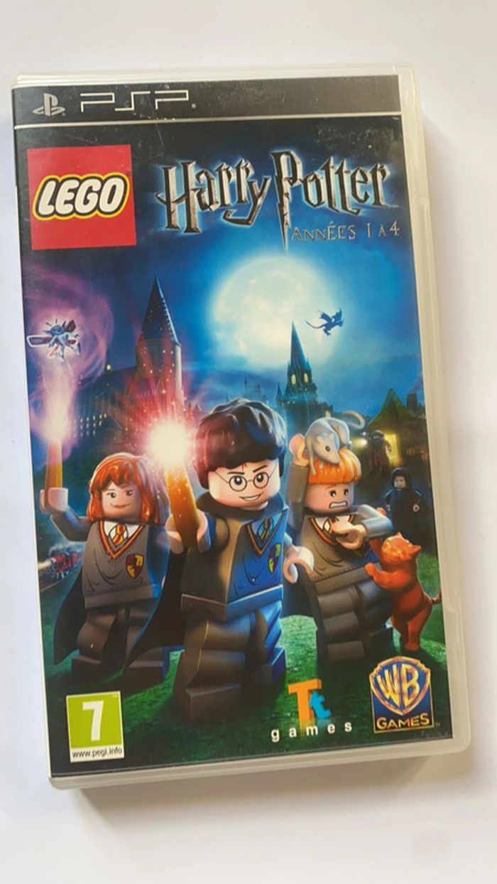 lego Harry Potter années 1 à 4 psp