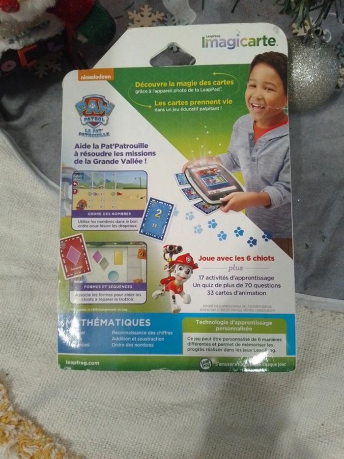 magicartes - Jeu de mathématiques Paw Patrol neuf pour tablettes leapPad - photo numéro 4